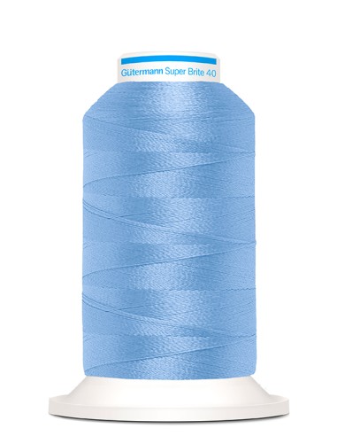 Super brite 40 bordar 1.000 m Gutermann, cono
