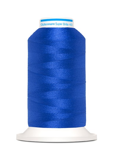 Super brite 40 bordar 1.000 m Gutermann, cono