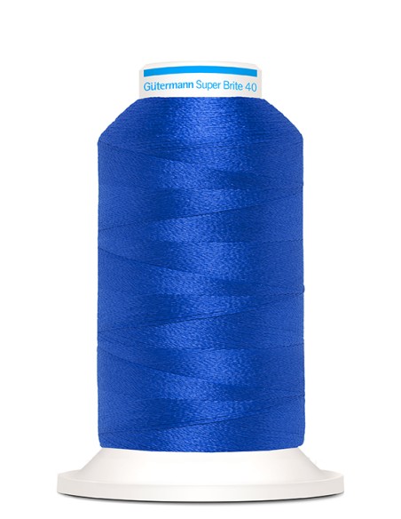 Super brite 40 bordar 1.000 m Gutermann, cono