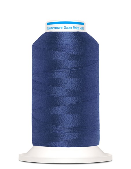 Super brite 40 bordar 1.000 m Gutermann, cono