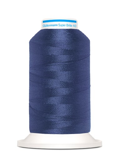 Super brite 40 bordar 1.000 m Gutermann, cono