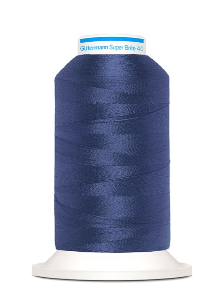 Super brite 40 bordar 1.000 m Gutermann, cono