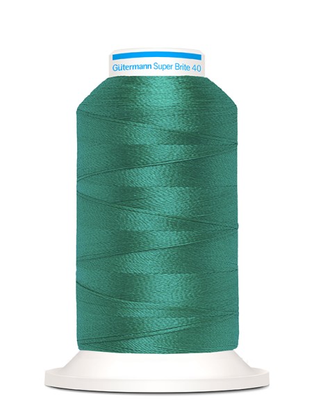 Super brite 40 bordar 1.000 m Gutermann, cono