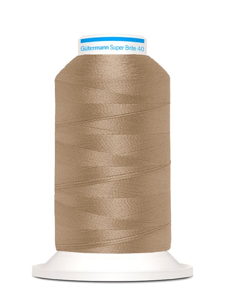 Super brite 40 bordar 1.000 m Gutermann, cono
