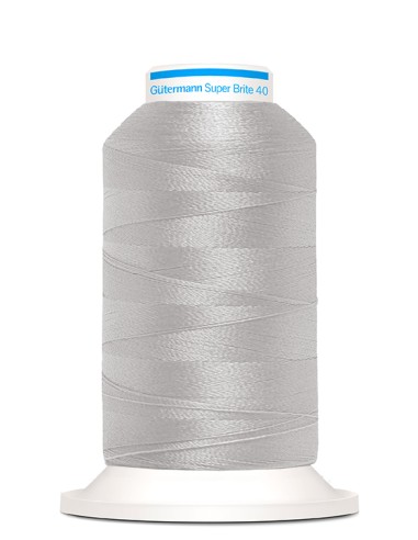 Super brite 40 bordar 1.000 m Gutermann, cono