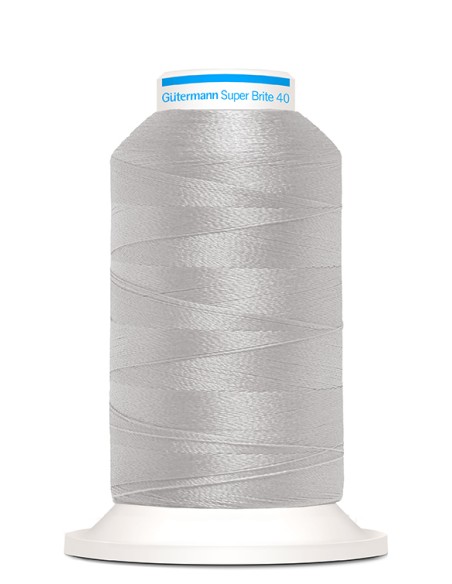 Super brite 40 bordar 1.000 m Gutermann, cono