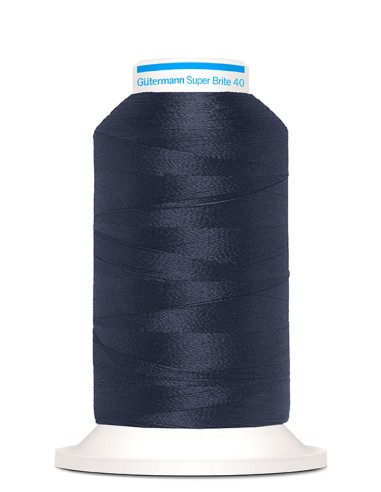 Super brite 40 bordar 1.000 m Gutermann, cono