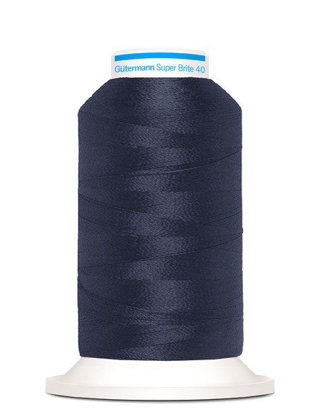 Super brite 40 bordar 1.000 m Gutermann, cono