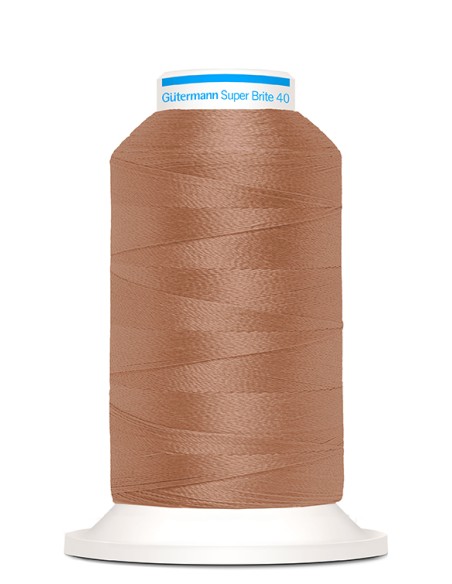 Super brite 40 bordar 1.000 m Gutermann, cono