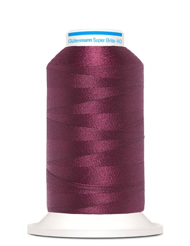 Super brite 40 bordar 1.000 m Gutermann, cono