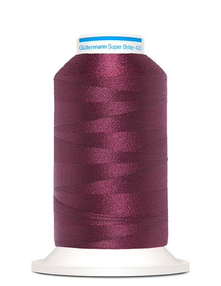 Super brite 40 bordar 1.000 m Gutermann, cono