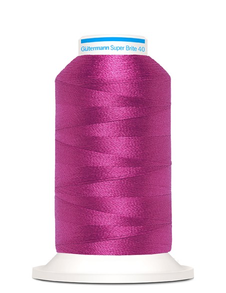 Super brite 40 bordar 1.000 m Gutermann, cono