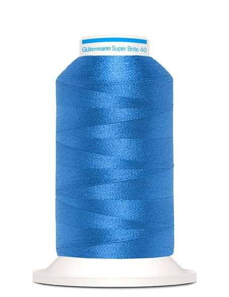 Super brite 40 bordar 1.000 m Gutermann, cono