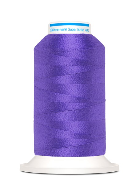 Super brite 40 bordar 1.000 m Gutermann, cono