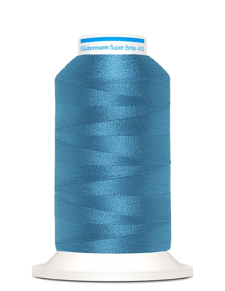 Super brite 40 bordar 1.000 m Gutermann, cono