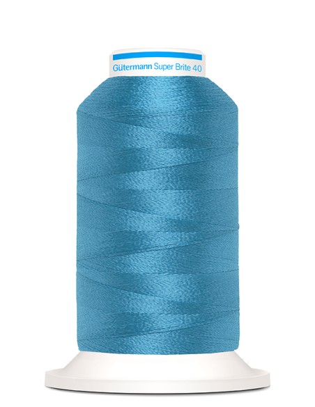 Super brite 40 bordar 1.000 m Gutermann, cono