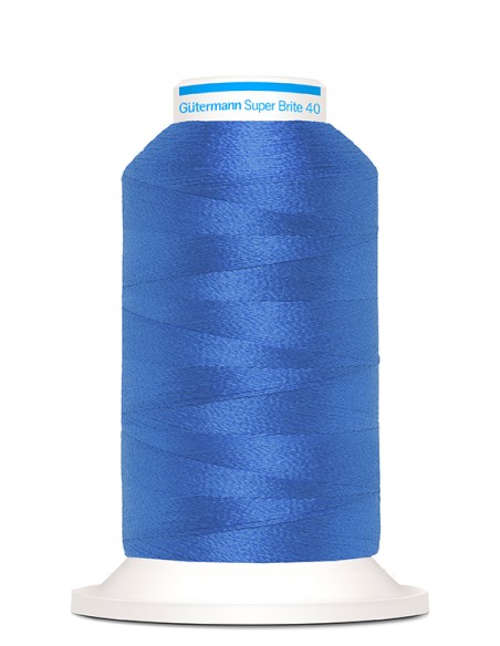 Super brite 40 bordar 1.000 m Gutermann, cono