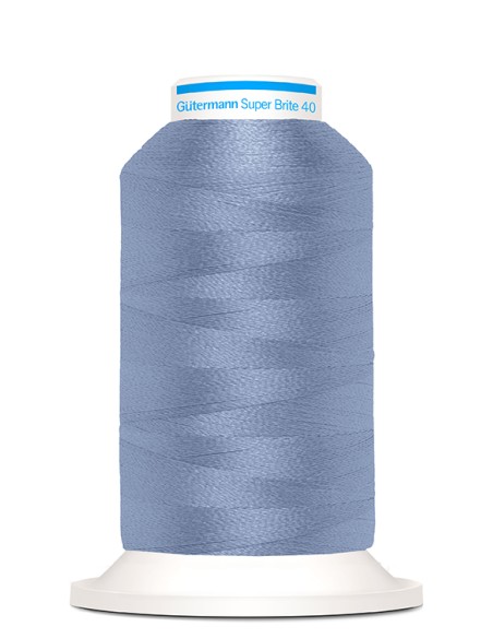 Super brite 40 bordar 1.000 m Gutermann, cono