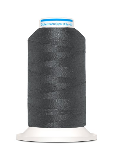 Super brite 40 bordar 1.000 m Gutermann, cono