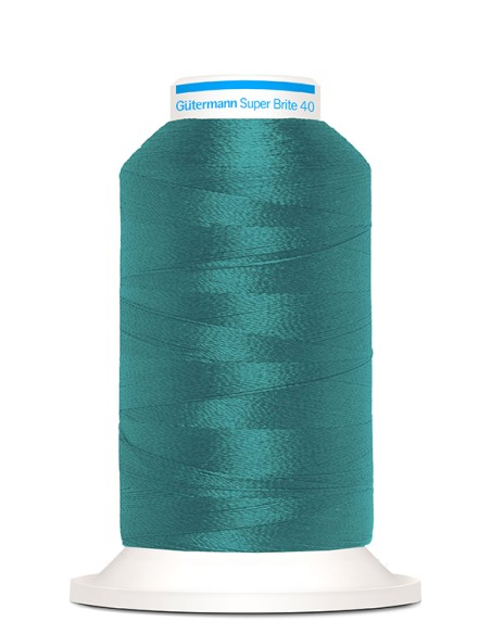 Super brite 40 bordar 1.000 m Gutermann, cono