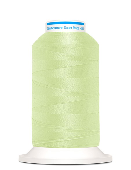 Super brite 40 bordar 1.000 m Gutermann, cono