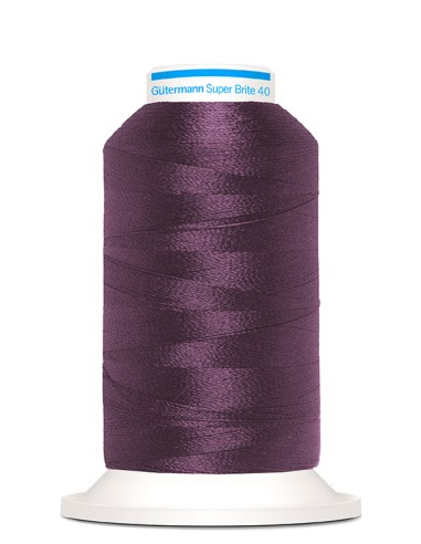 Super brite 40 bordar 1.000 m Gutermann, cono