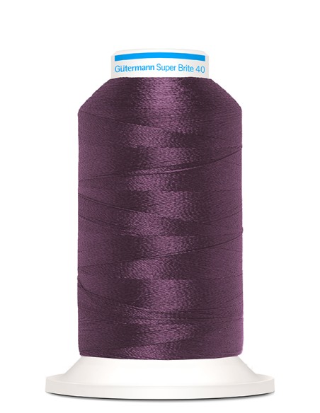 Super brite 40 bordar 1.000 m Gutermann, cono