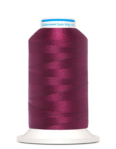 Super brite 40 bordar 1.000 m Gutermann, cono