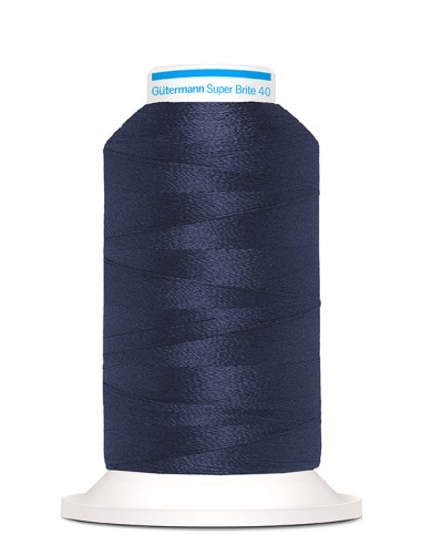 Super brite 40 bordar 1.000 m Gutermann, cono