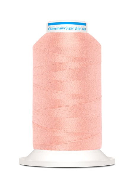 Super brite 40 bordar 1.000 m Gutermann, cono