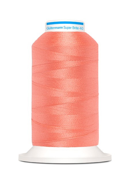 Super brite 40 bordar 1.000 m Gutermann, cono