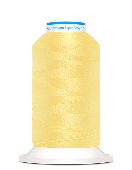 Super brite 40 bordar 1.000 m Gutermann, cono