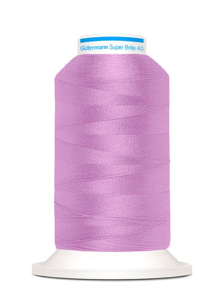 Super brite 40 bordar 1.000 m Gutermann, cono