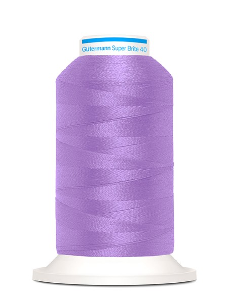 Super brite 40 bordar 1.000 m Gutermann, cono