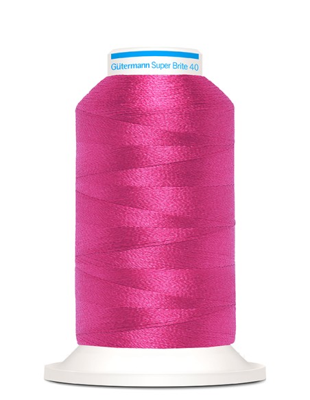 Super brite 40 bordar 1.000 m Gutermann, cono