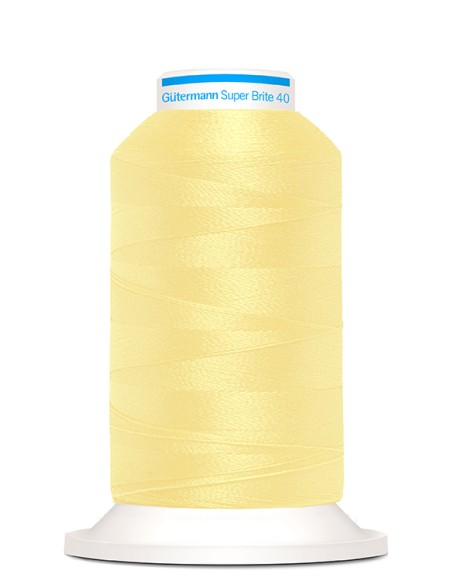 Super brite 40 bordar 1.000 m Gutermann, cono