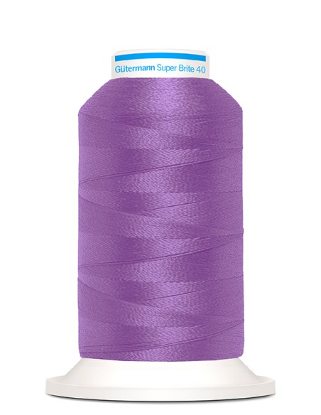 Super brite 40 bordar 1.000 m Gutermann, cono