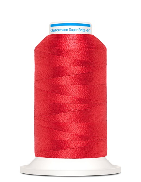 Super brite 40 bordar 1.000 m Gutermann, cono