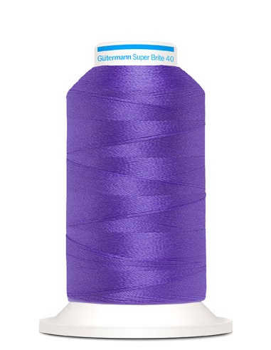 Super brite 40 bordar 1.000 m Gutermann, cono