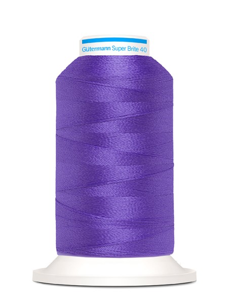 Super brite 40 bordar 1.000 m Gutermann, cono