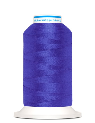 Super brite 40 bordar 1.000 m Gutermann, cono