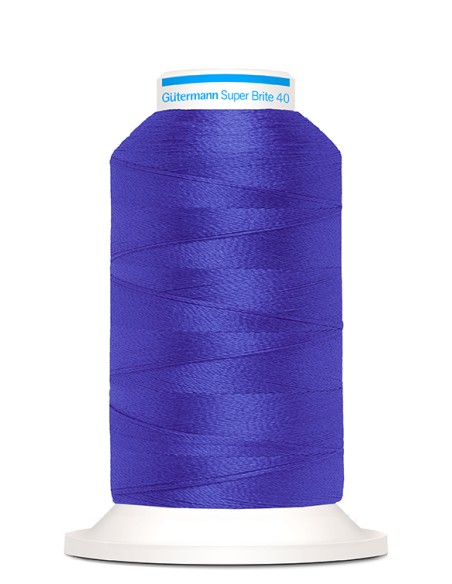 Super brite 40 bordar 1.000 m Gutermann, cono
