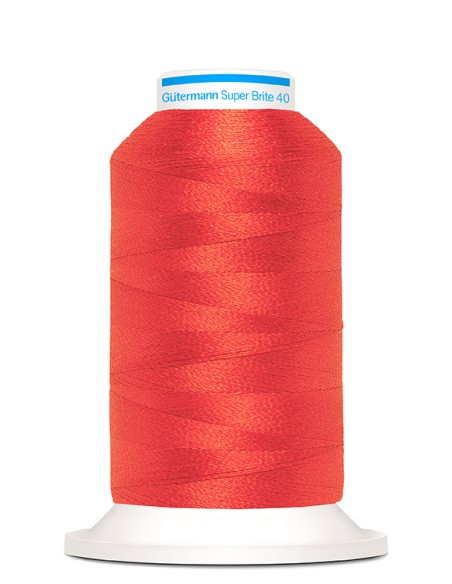 Super brite 40 bordar 1.000 m Gutermann, cono