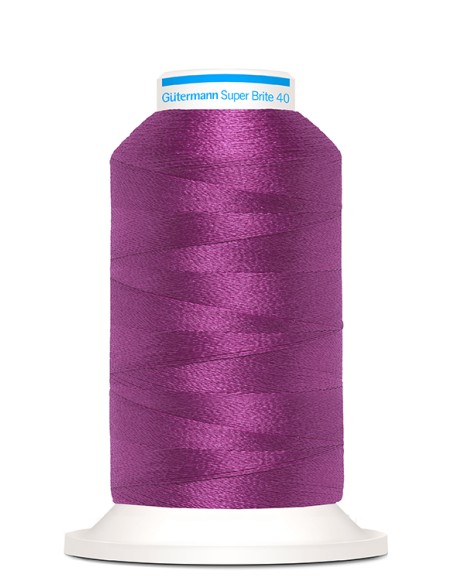 Super brite 40 bordar 1.000 m Gutermann, cono