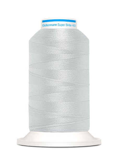 Super brite 40 bordar 1.000 m Gutermann, cono