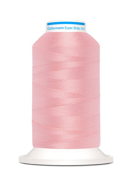 Super brite 40 bordar 1.000 m Gutermann, cono