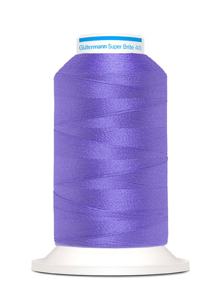 Super brite 40 bordar 1.000 m Gutermann, cono