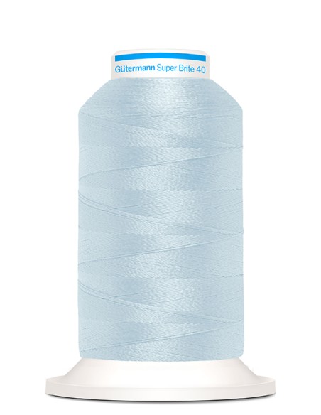 Super brite 40 bordar 1.000 m Gutermann, cono