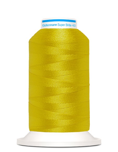 Super brite 40 bordar 1.000 m Gutermann, cono