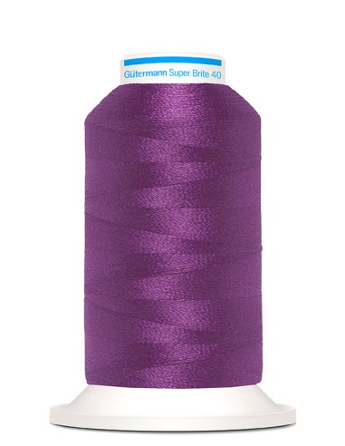Super brite 40 bordar 1.000 m Gutermann, cono